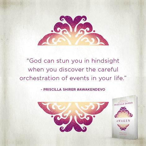 God can stun you in hindsight when you discover the careful orchestration of events in your life.